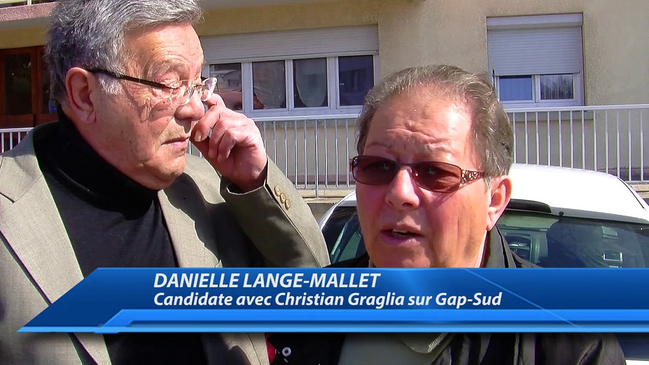 Départementales dans les Hautes-Alpes: porte à porte sur Gap Sud avec le PS