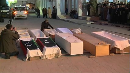 مصراتة تشيّع عشرة من أبنائها