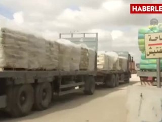 Gazze'ye İnşaat Malzemelerinin Geçişi
