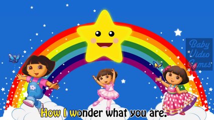 Dora the Explorer For Kids and Nursery Rhymes Cartoon Dora Twinkle Twinkle Little Star
