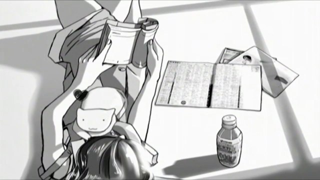 Она и ее кот | She and her cat. (5 минут)