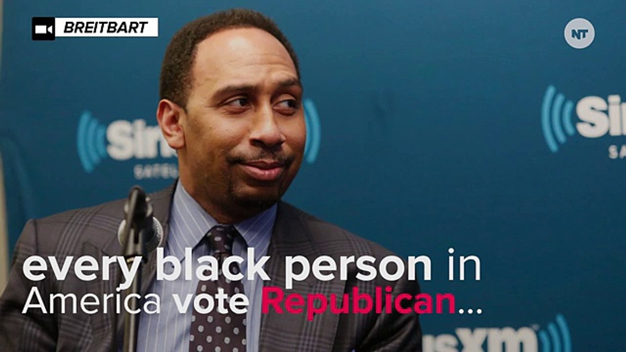 ESPN's Stephen A. Smith Tells All Black People To Vote Republican