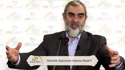 136) Gelinlik Giymenin Hükmü Nedir? - Nureddin Yıldız
