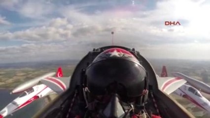 Çanakkale Türk Yıldızları'nın Kabininden O Anlar