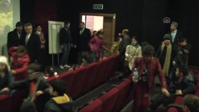 Yozgat'ta Sinema Filmi İzlemeyen Çocuk Kalmasın Projesi