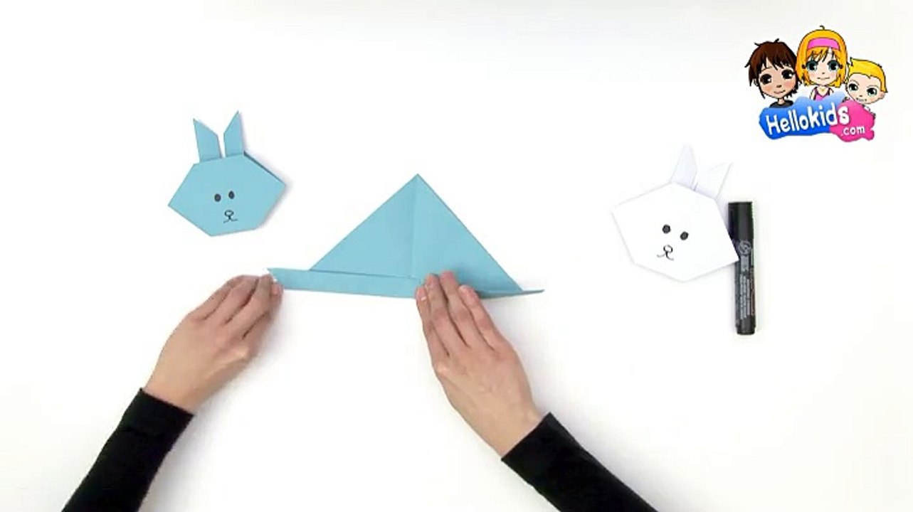 Papiroflexia CONEJO DE PAPEL