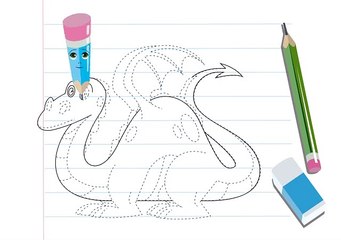 Wie man einen DRACHEN malt Videoanleitung