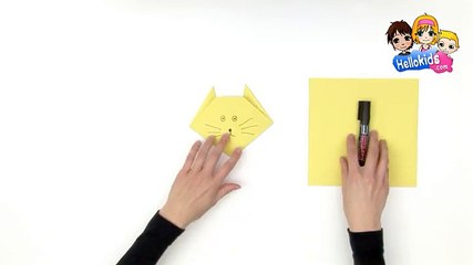 Origami Katze