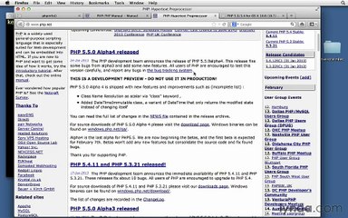 PHP MAC INSTALLATION - Upgrading