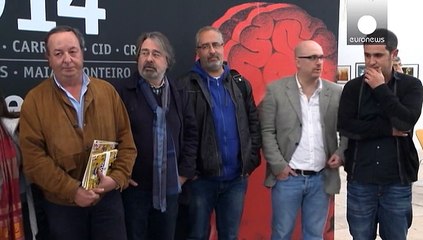 Cartoon Xira in Portogallo