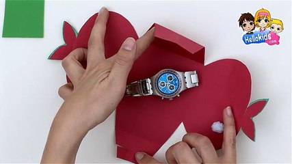 Wie man eine Geschenkschachtel bastelt