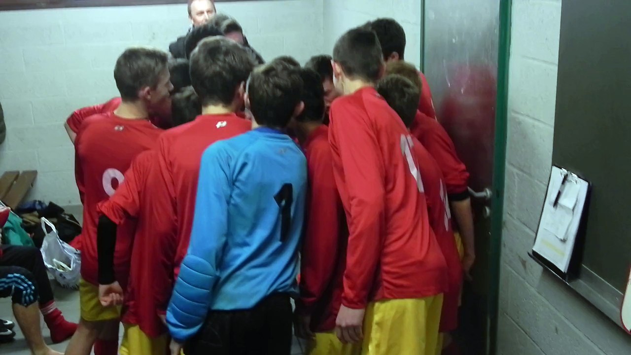 Les U15 fetent la victoire face à Gd QUEVILLY