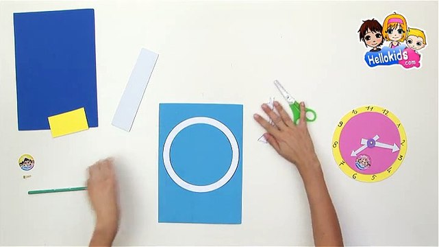 Wie man eine Lernuhr bastelt