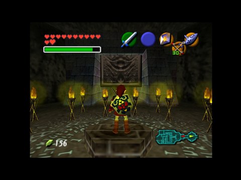 zelda ocarina of time (43 : le temple de lombre