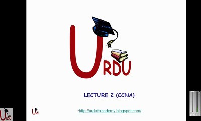 Icnd1 640-822 Lecture 2 Part 1