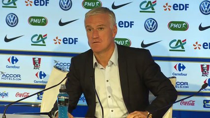 Bleus - Deschamps : ''Un devoir d'exemplarité''