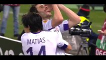 Goal Basanta - AS Roma 0-3 Fiorentina - 19-03-2015