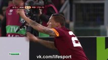 Gonzalo Rodriguez pen. Goal - Roma 0-1 Fiorentina - Europa League