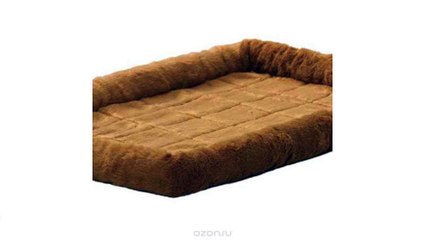 Лежанка для животных Midwest "Quiet Time", цвет: светло-коричневый, 137 см х 94 см