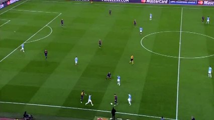 Leo Messi Nuts on Milner & Guardiola Reaction - Barcelona v Manchester City 2015