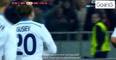 Oleg Gusev Goal Dynamo Kiev 4 - 1 Everton Europa League 19-2-2015