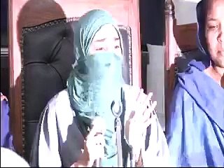 Press Conference Of Saulat Mirza's Wife