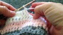 Bobble Stitch Tutorial (First crocheting video)