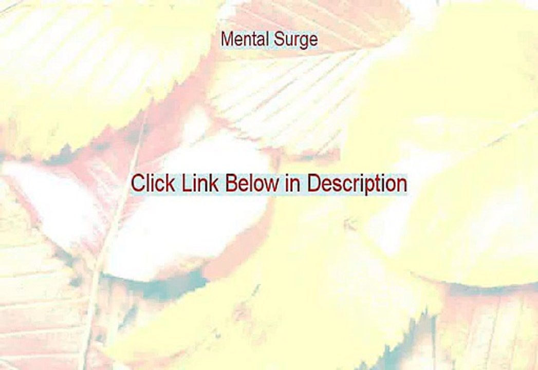 Mental Surge Review - Video Review 2015
