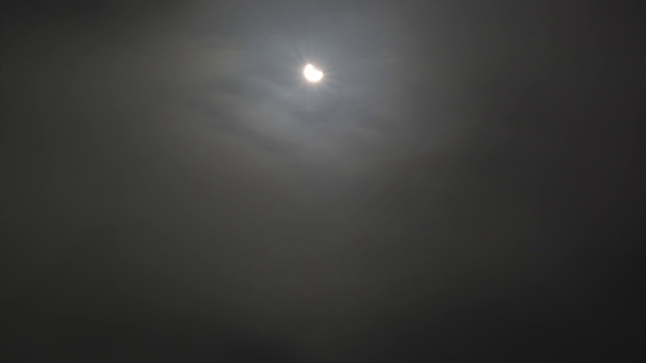 Timelapse - Eclipse du 20 mars 2015, Arcachon