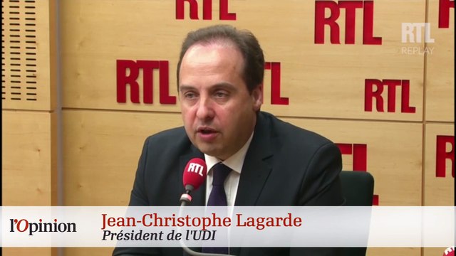 Jean-Christophe Lagarde tacle Nicolas Sarkozy, de la manipulation politique, c'est lamentable