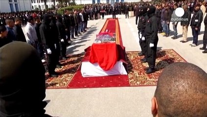 Nach Anschlag von Tunis: Getöteter Polizist beigesetzt