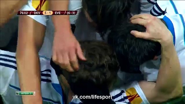 Antunes Goal - Dynamo Kyiv 5-1 Everton - Europa League