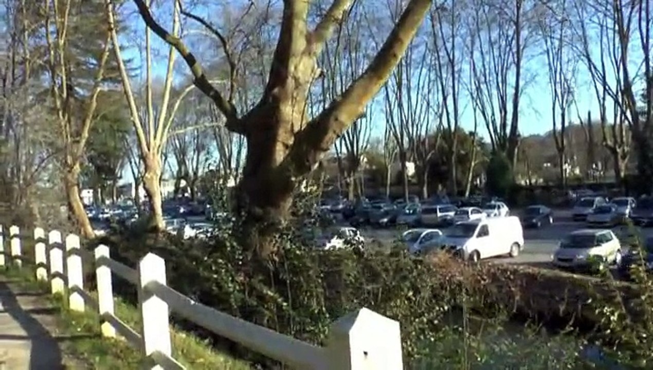 PAU - 17 MARS  2015 - LA GARE DE LA VOITURETTE DU BOULEVARD DES PYRÉNÉES.