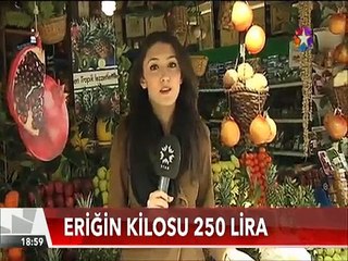2015 yılının ilk erikleri kilosu 250 liradan tezgahlarda görücüye çıktı