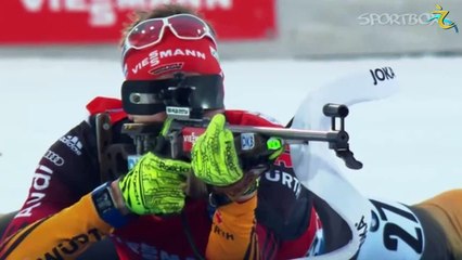 Биатлон.Кубок мира. Спринт. Мужчины. Лучшие  моменты