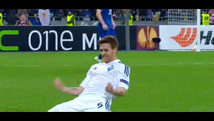 Скачать видео: Goal Antunes - Dyn. Kiev 5-1 Everton - 19-03-2015