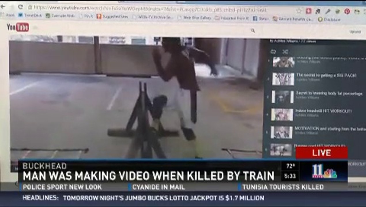 Dead!!!! Travis (Achilles) Williams fitness tra...