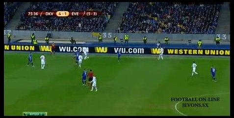 Fantastic goal Antunes ~  Dinamo de Kiev vs Everton 5-2   | 19-03-2015