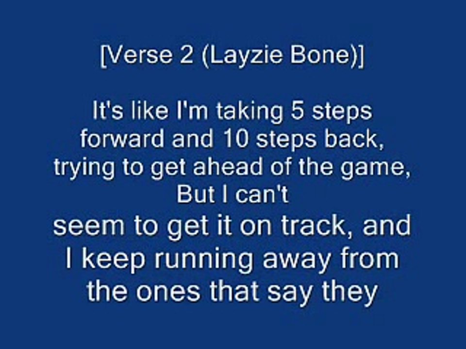 Bones Thugs N Harmony Ft Akon I Tried Lyrics