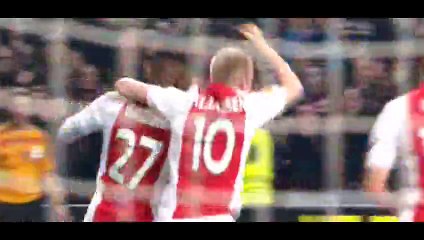 Goal Bazoer - Ajax 1-0 Dnipro - 19-03-2015