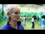 Birmingham: Andy Murray's mother - Judy Murray visits Broadway Academy