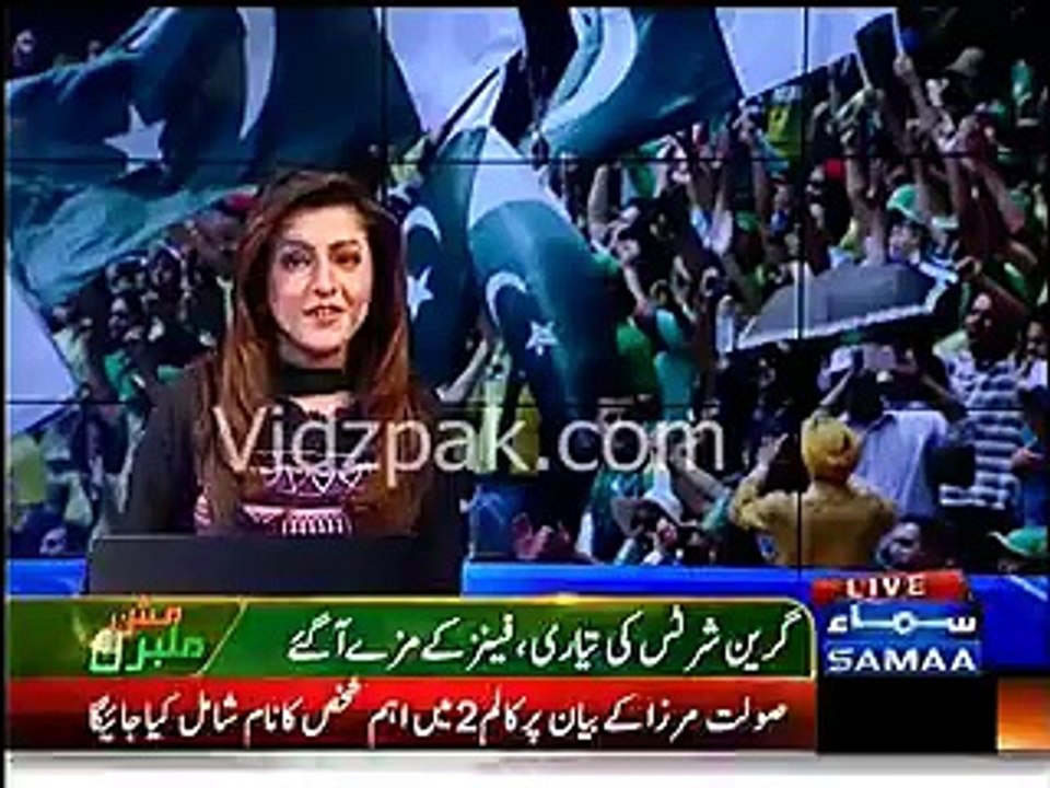 Shahid Afridi taunting on fans after losing match