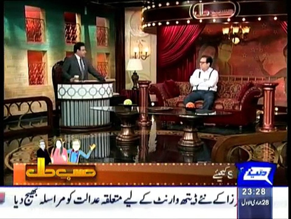 Hasbehaal 19th March 2015 Dunya News FULL Punjabi Comedy Talkshow "Hasb e Haal" 19-03-2015