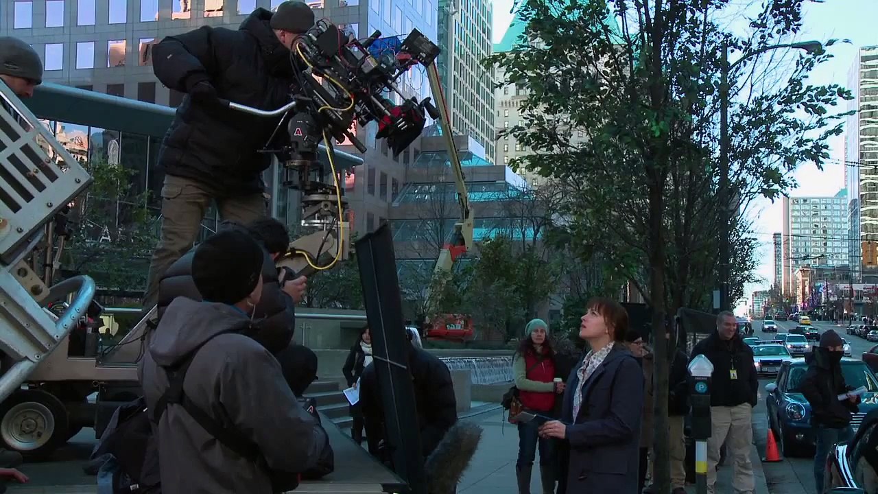On the set of 50 SHADES OF GREY (Making-Of)