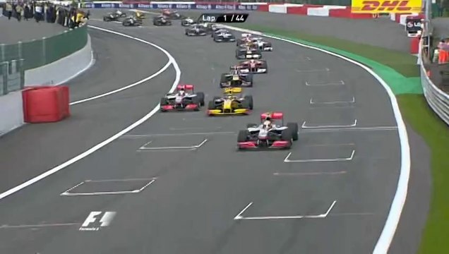 F1 - Belgian GP 2010 - BBC - Part 1