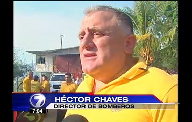 Bombero muere mientras atendía incendio en Turrubares