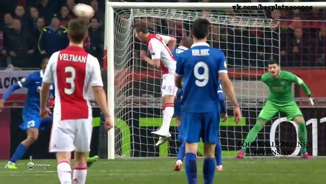 Ajax 2-1 Dnipro (19.03.2015) Highlights, All Goals - Europa League - 1/8 final