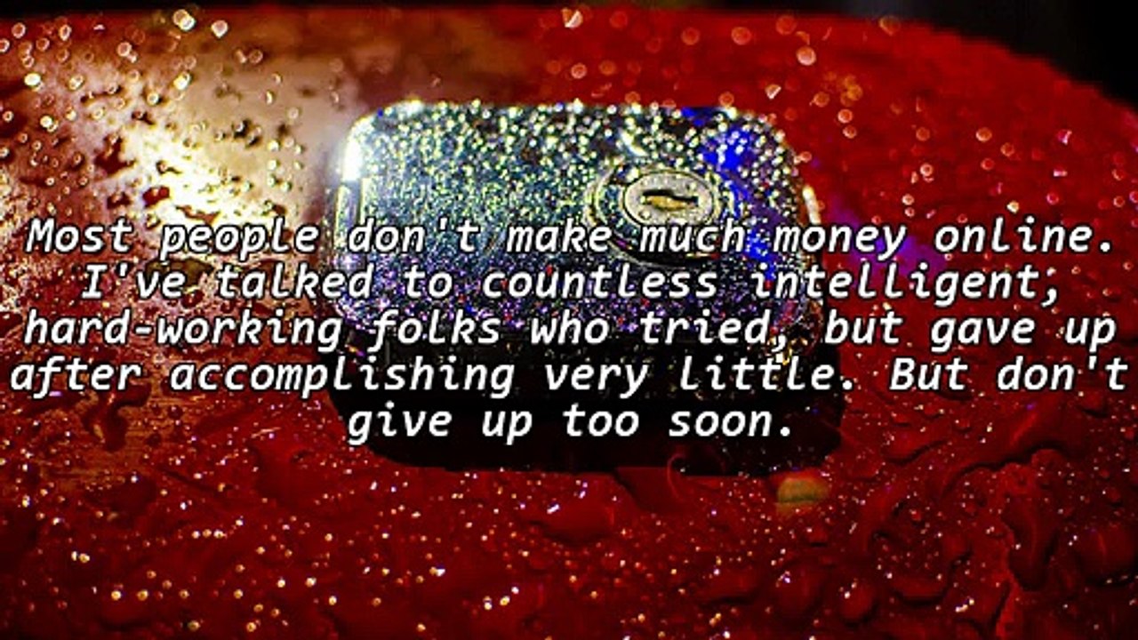 Two Steps To Online Success - Get The Right Opportunity, Promote It Big