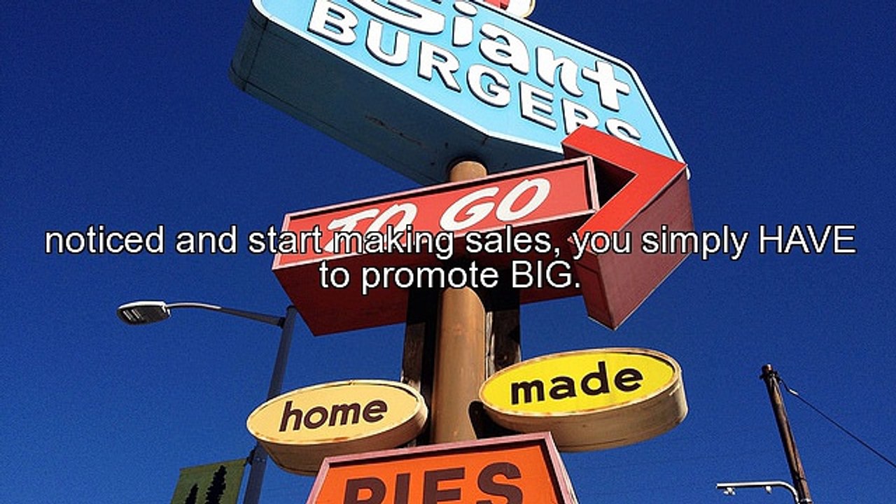 Two Steps To Online Success - Get The Right Opportunity, Promote It Big