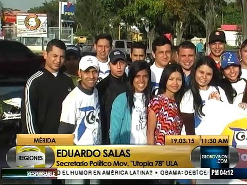 Estudiantes de la ULA Mérida piden a Obama retirar medidas contra Venezuela